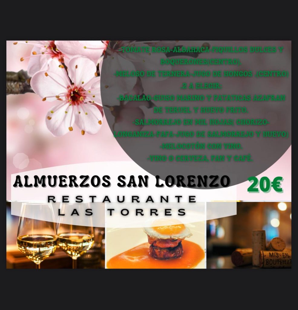 21-08 TORRES almuerzos