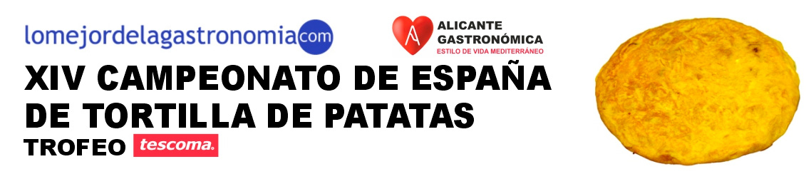 Crac, ganador de la V Liga de la Tortilla, compite en el nacional de Alicante