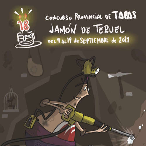 Las Vegas, en Utrillas, elabora la Mejor Tapa de Jamón de Teruel 2021