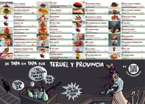 Desplegable tapas Cara B Teruel 2021