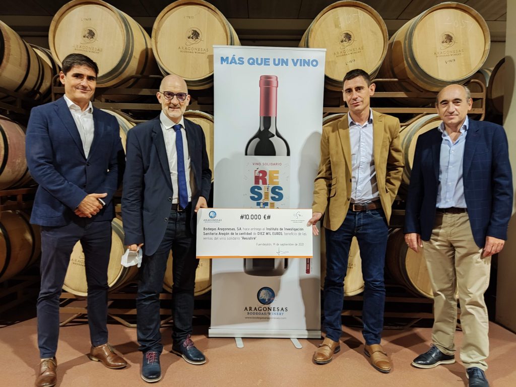 Foto de la entrega - Bodegas Aragonesas 