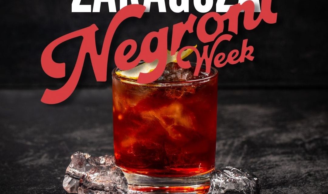 Negroni Week, el evento mundial que también se celebra en Zaragoza