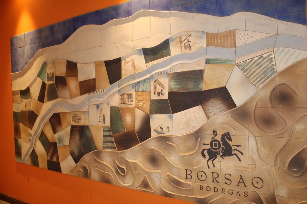 Borsao nueva bodega mural