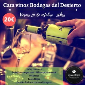 oct 29 Lasca negra cata vinos