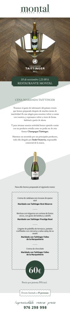 Cena maridada Montal 