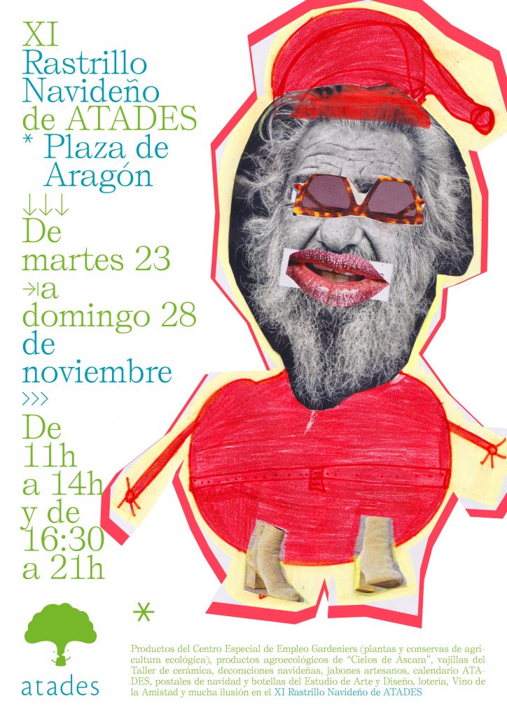 Cartel XI Rastrillo Navideño Atades