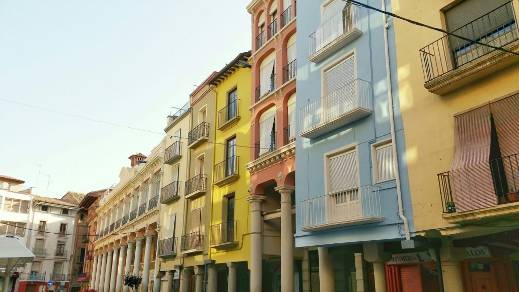 Barbastro plaza