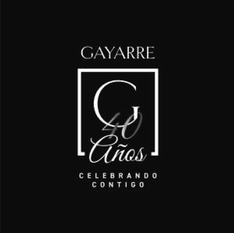 Gayarre 40 años logo