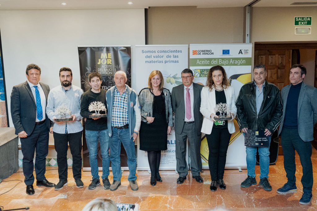 Premiados Mejor Aceite del Bajo Aragón 2022