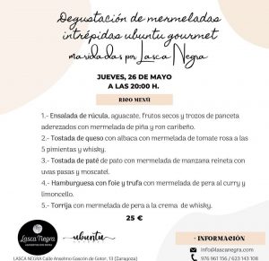 Degustación de mermeladas intrépidas