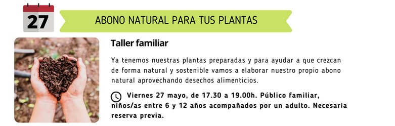 Taller tierra La Calle Indiscreta