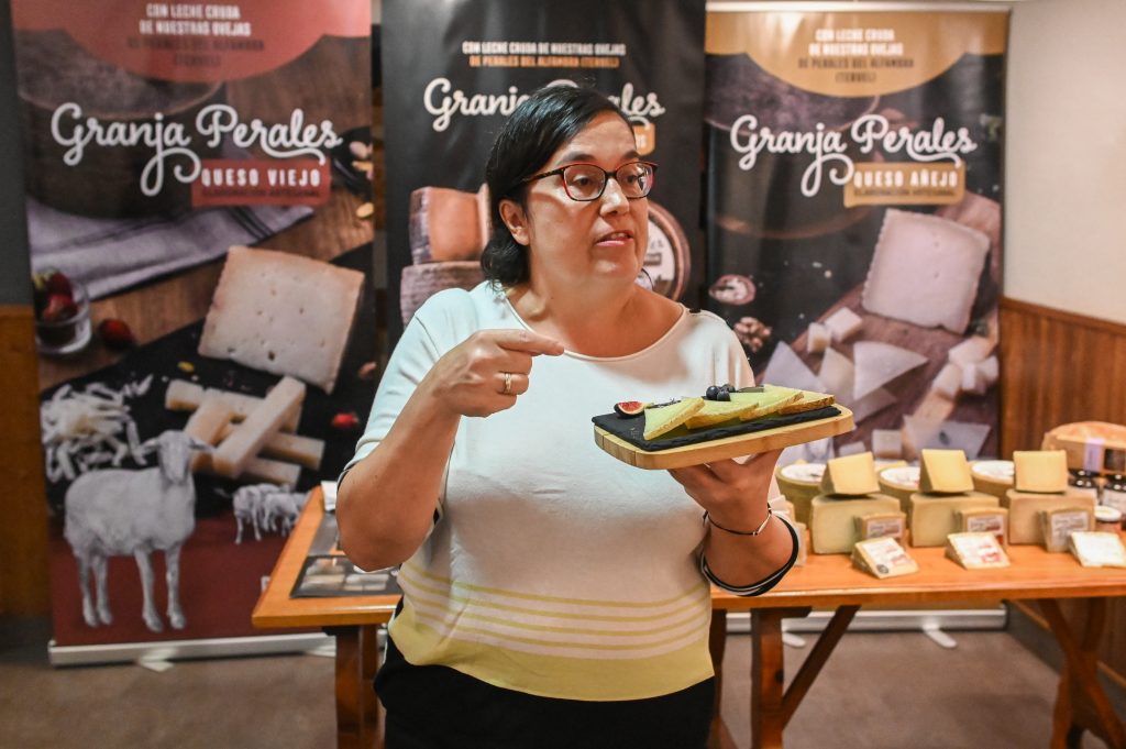 Isabel Labarta presentación madurados Granja Perales