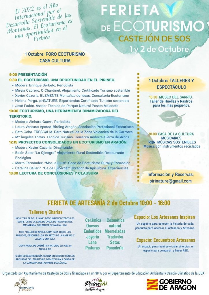 cartel ecoturismo