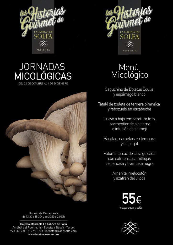 Cartel Jornadas micológicas 2022