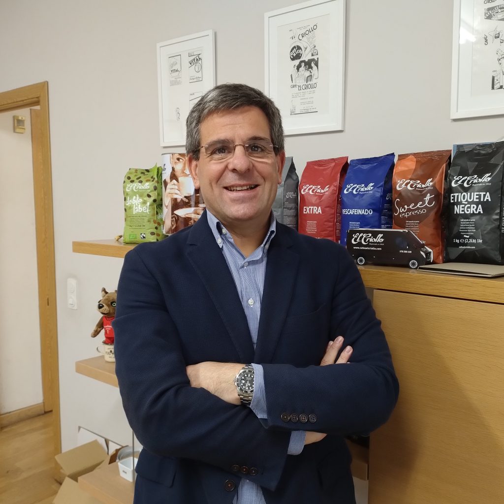 Santiago Lascasas, consejero delegado de Cafés El Criollo