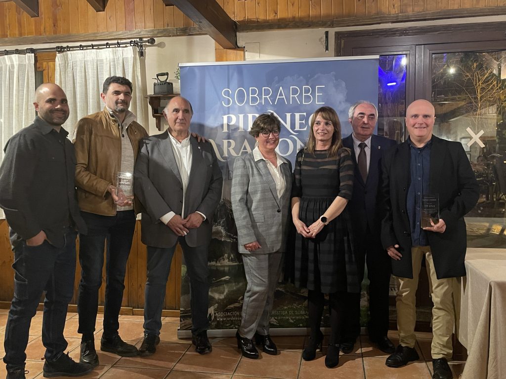 Homenajeados en la Asamblea Anual de la AETS