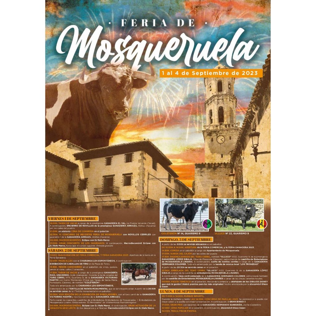 2023 feria mosqueruela