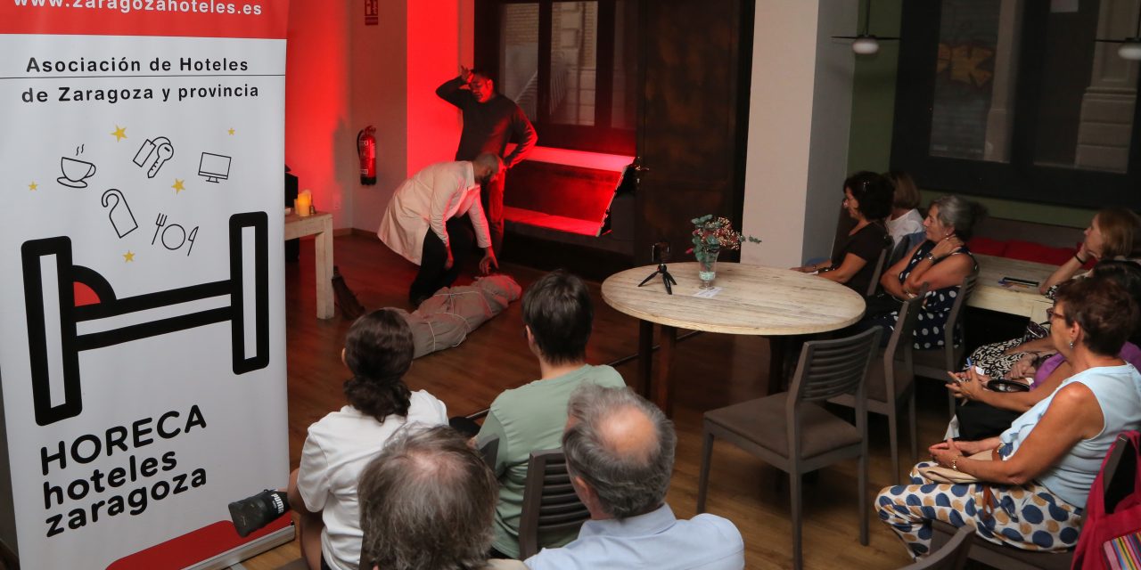 Goya sale a escena en los hoteles de Zaragoza como protagonista de la IX edición del certamen microteatro