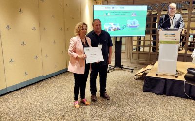 Chus García, Emilio Fernández e Ibernalo Mendivi, Luis María Henares y José Antonio González, ganadores de los XIII Premios de Periodismo Agroalimentario de APAE