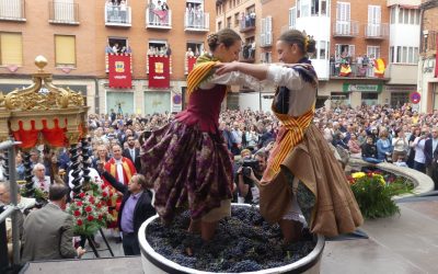 Tiempo de fiesta y vendimia