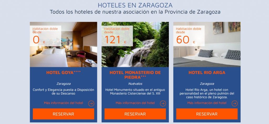 Hotel Goya promoción