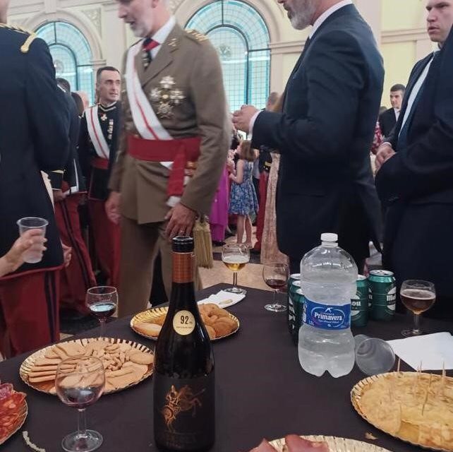 Borsao Cabriola fue el vino elegido para la jura de bandera de la Princesa de Asturias en Zaragoza