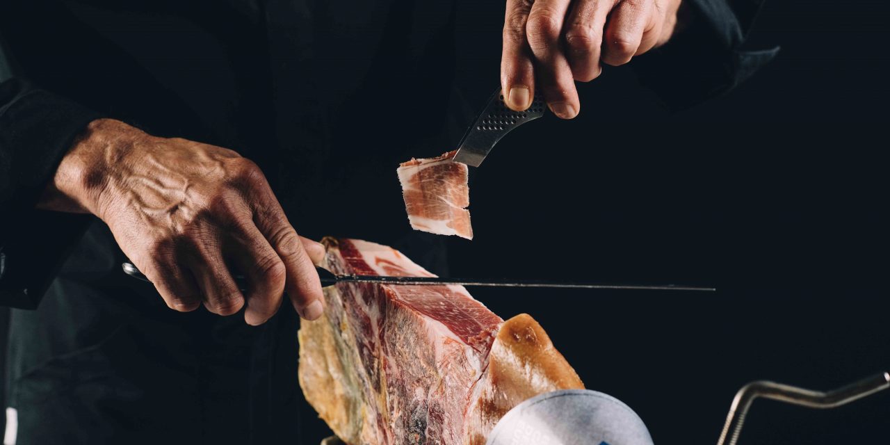 Jamón de Teruel, marcado a frío