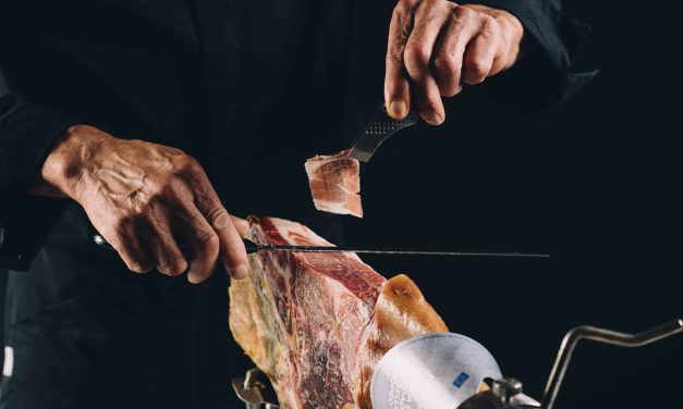 Jamón de Teruel, marcado a frío