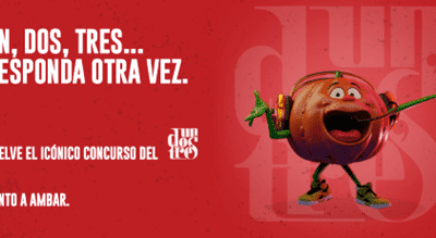 Cervezas Ambar, patrocinador del programa ‘Un, dos, tres’ en Twich