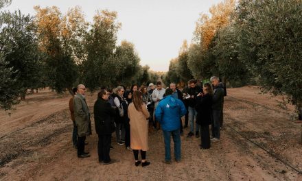El Consejo Regulador de la Denominación de Origen Protegida “Aceite del Bajo Aragón” recibe a un grupo de periodistas agrícolas europeos
