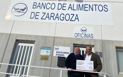 Panishop entrega al Banco de Alimentos el cheque anual en el que se recogen todos los beneficios de la venta del brioche solidario
