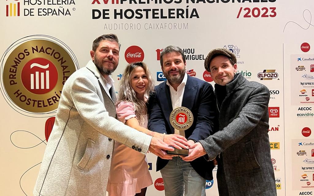 Grupo Tándem recoge el premio a la mejor empresa hostelera en innovación de España