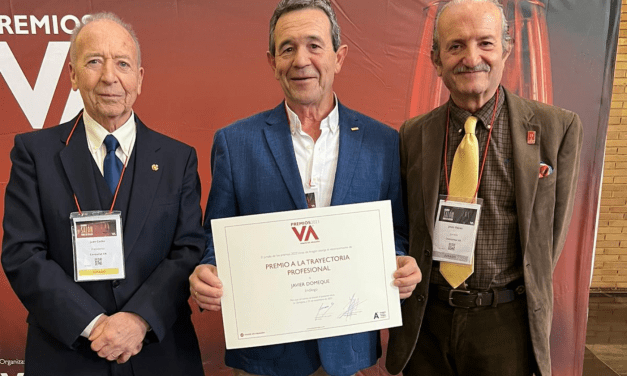 Reconocimiento especial a la trayectoria de Javier Domeque, histórico enólogo de Bodegas San Valero