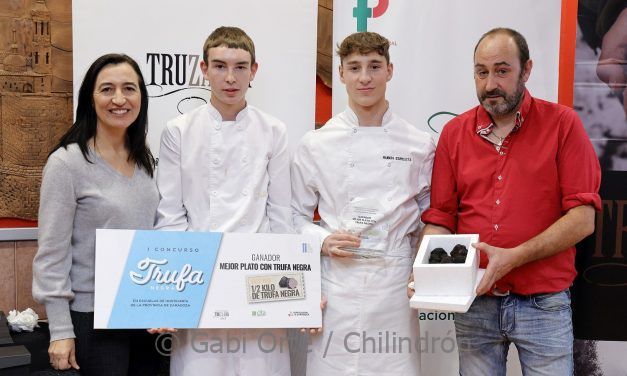 El IES Juan de Lanuza de Borja gana el primer concurso de cocina con trufa negra de las escuelas de hostelería