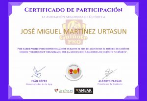 diploma guiñote