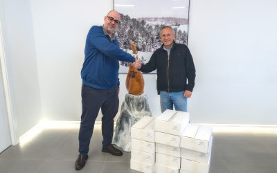 El CRDOP Jamón de Teruel dona 50 Kg de jamón a Cáritas