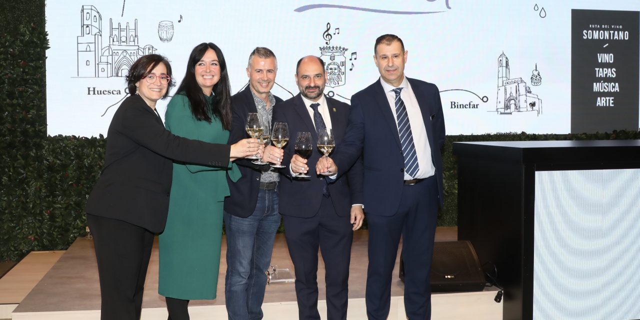 La Ruta del Vino Somontano recorrerá seis municipios del Alto Aragón en 2024 con “Somontano en Ruta”