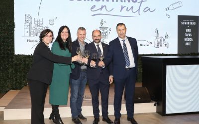 La Ruta del Vino Somontano recorrerá seis municipios del Alto Aragón en 2024 con “Somontano en Ruta”