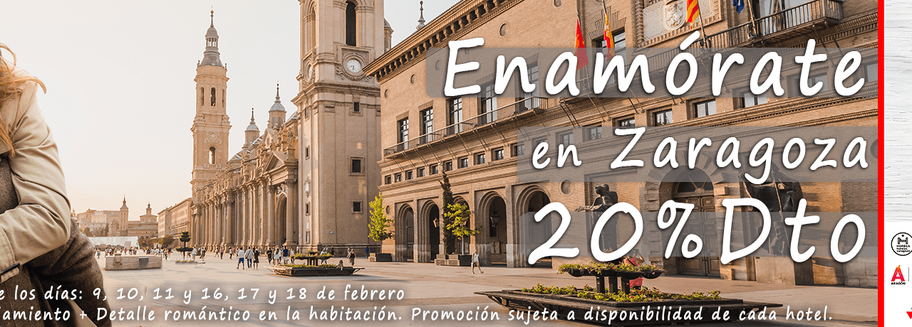 Horeca Hoteles Zaragoza se afianza como destino romántico por excelencia en su nueva campaña de descuentos por San Valentín