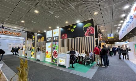 Aragón Alimentos exhibe sus productos hortofrutícolas en Berlín