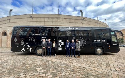 El Bus del Vino Somontano propone más itinerarios y  nuevas experiencias para este 2024