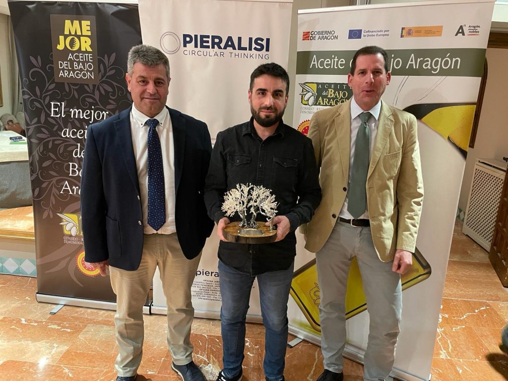 Primer premio Mejor Aceite del Bajo Aragón 2024