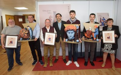 El Gremio de Artistas Falleros y Ambar impulsan la visibilidad a los artistas falleros y reconocen el legado de tres grandes maestros