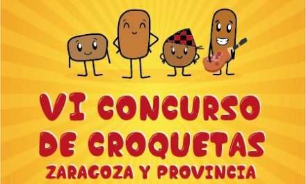 Abiertas las inscripciones para el VI Concurso de Croquetas de Zaragoza y provincia