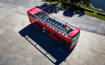 El Gobierno de Zaragoza aprueba la compra de tres nuevos autobuses turísticos 100% eléctricos