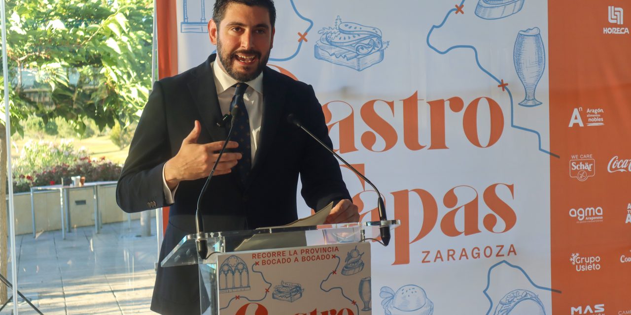Alejandro Nolasco ensalza las riquezas alimentarias aragonesas en la VI edición de Gastrotapas