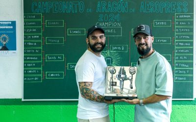 Ismael Moraleda gana el Campeonato de Aragón de AeroPress