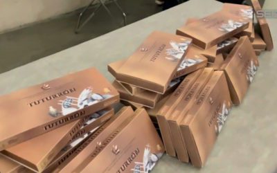 El Gremio de pasteleros artesanos de Huesca presenta el segundo turrón solidario, a beneficio de la asociación española contra el cáncer