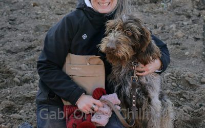 Leticia Sopena y Boira ganan el V Concurso Nacional de Perros Truferos de la Sierra del Moncayo