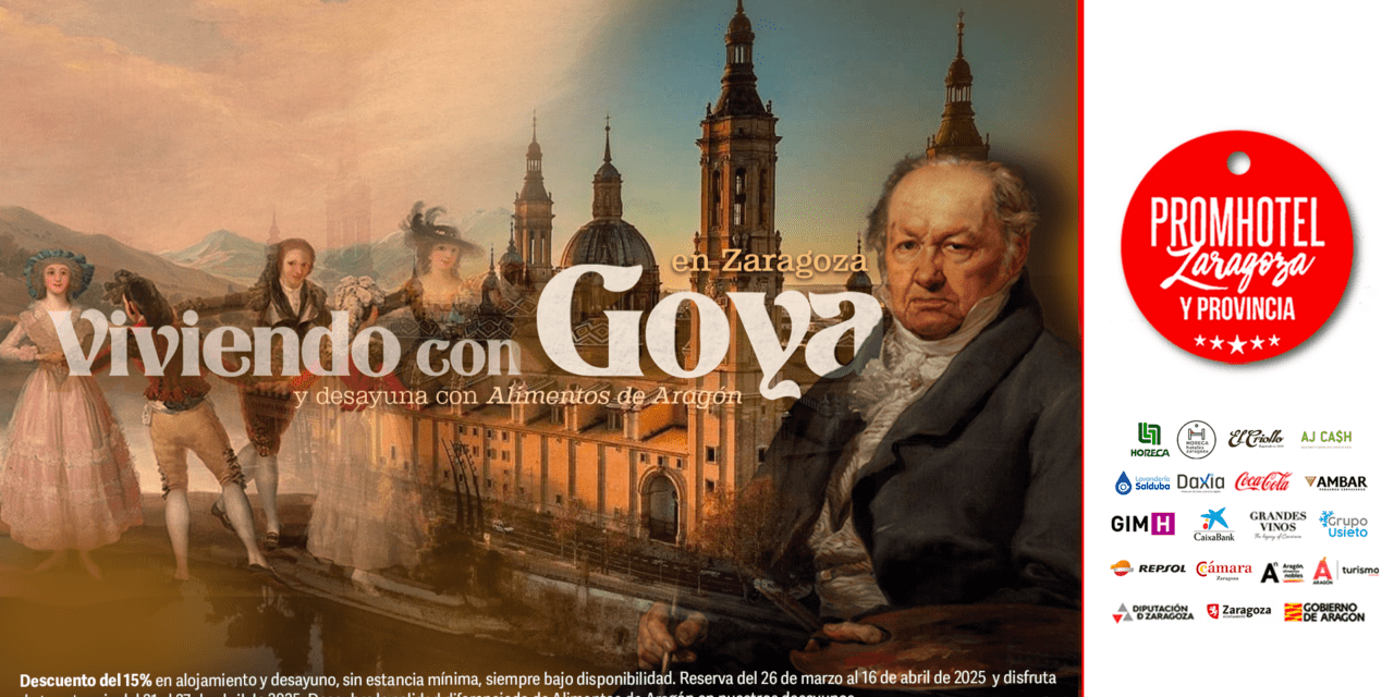 Horeca Hoteles Zaragoza celebra las Fiestas Goyescas con una edición récord de descuentos en 23 hoteles